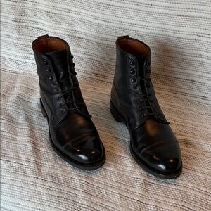 Allen Edmonds Black Leather Men's Boots